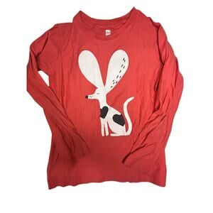 Tea Collection Dog heart shirt size 6